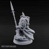 Raven Perching Spear Holding Dwarf Jarl gallery 6