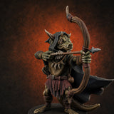 Ready For A Scrap Kobold Warrior Model A — painted concept preview (miniature supplied unpainted)