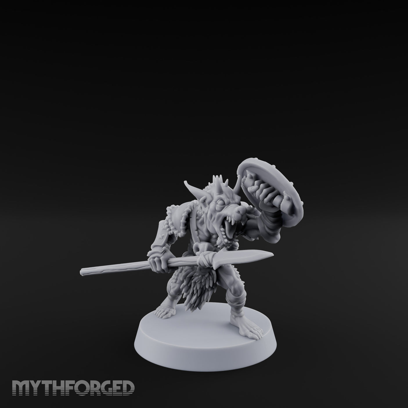 Ready For A Scrap Kobold Warrior Model B gallery 1