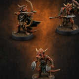 Ready For A Scrap Kobold Warriors — painted concept preview (miniature supplied unpainted)