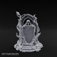 Reaper-Risen Branch-Clawed Grim Reaper Gravestone Miniature for Dungeons and Dragons, Pathfinder or other TTRPGs