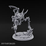 Death Rides Tall Mind Flayer Reaper on Clockwork Horror
