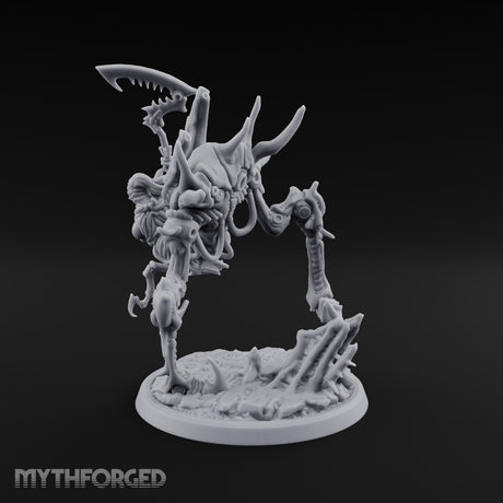 Death Rides Tall Mind Flayer Reaper on Clockwork Horror