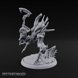 Death Rides Tall Mind Flayer Reaper on Clockwork Horror