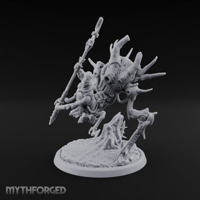 Death Rides Tall Mind Flayer Reaper on Clockwork Horror
