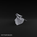 Broadside Ready Human Reaver Skiff Crews Miniature for Dungeons and Dragons, Pathfinder or other TTRPGs
