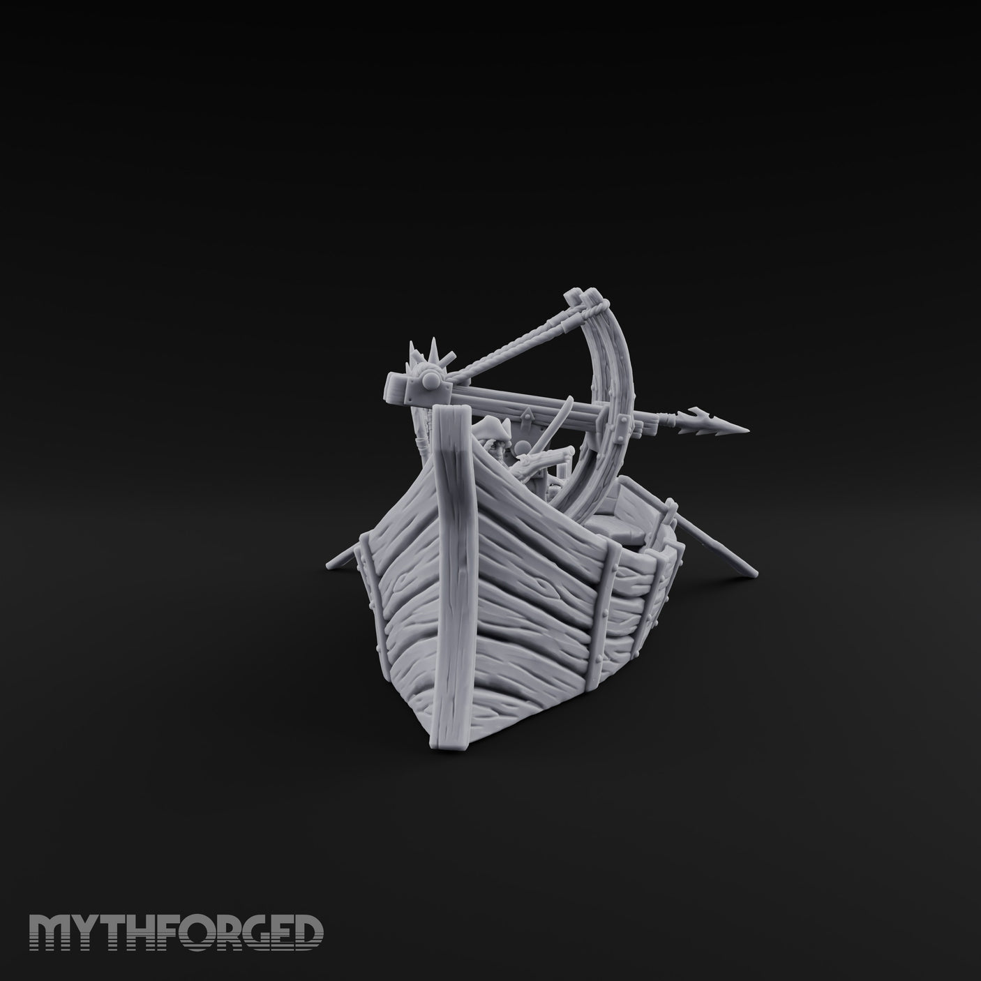 Taking Aim Human Pirate Skiff Miniature for Dungeons and Dragons, Pathfinder or other TTRPGs