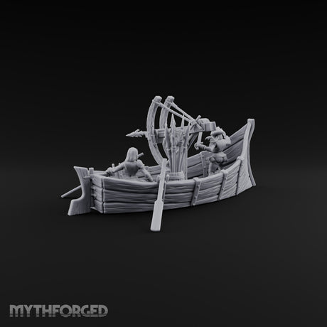 Taking Aim Human Pirate Skiff Miniature for Dungeons and Dragons, Pathfinder or other TTRPGs