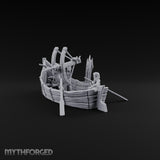 Taking Aim Human Pirate Skiff Miniature for Dungeons and Dragons, Pathfinder or other TTRPGs