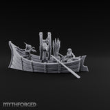 Taking Aim Human Pirate Skiff Miniature for Dungeons and Dragons, Pathfinder or other TTRPGs