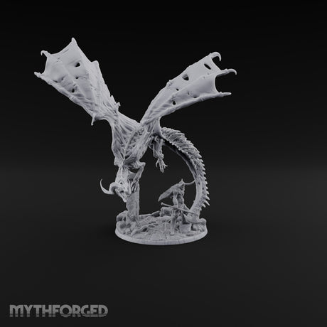 Rotten Wingspan, Perfect Aim Dracolich Undead Dragon — Attack