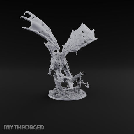 Rotten Wingspan, Perfect Aim Dracolich Undead Dragon — Attack