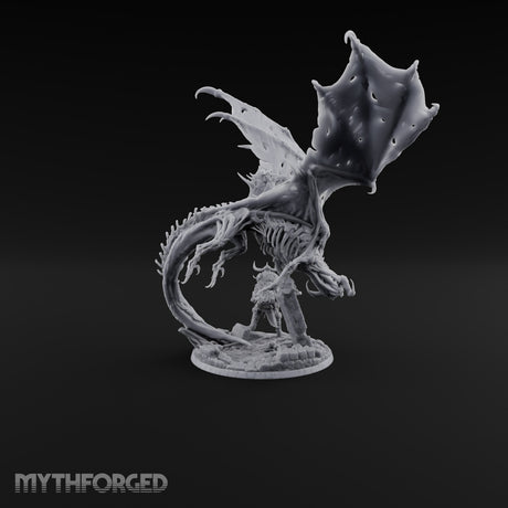 Rotten Wingspan, Perfect Aim Dracolich Undead Dragon — Attack