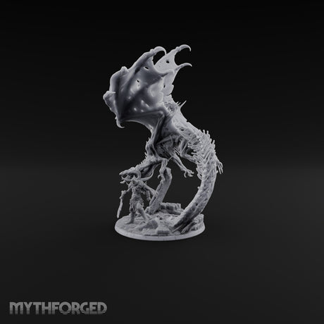 Rotten Wingspan, Perfect Aim Dracolich Undead Dragon — Attack
