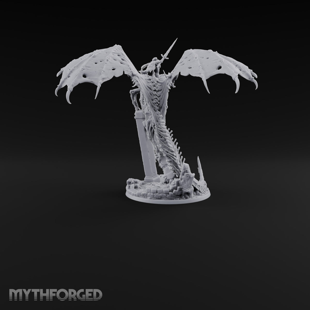 Rotten Wingspan, Perfect Aim Dracolich Undead Dragon — Cry