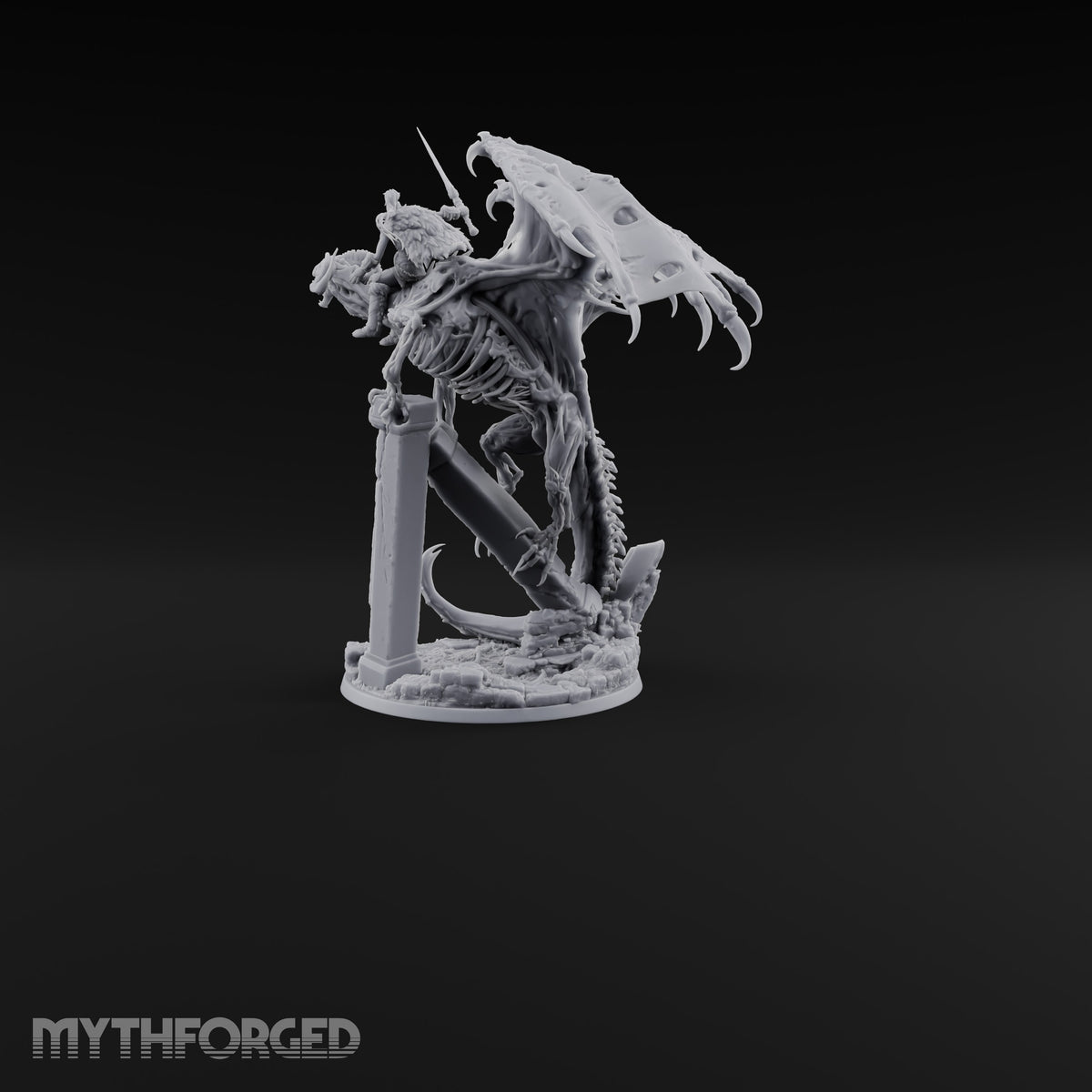 Rotten Wingspan, Perfect Aim Dracolich Undead Dragon — Cry