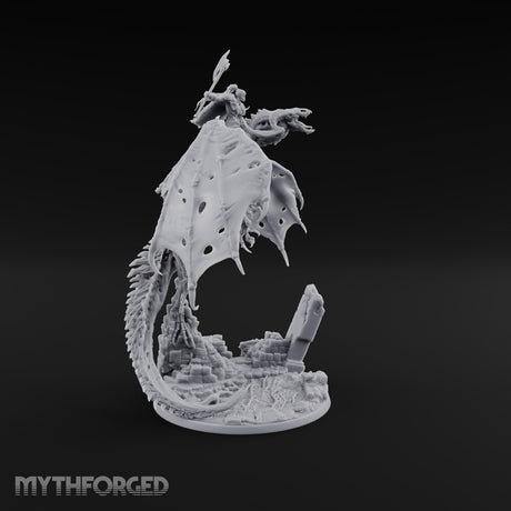 Rotten Wingspan, Perfect Aim Dracolich Undead Dragon — Fly