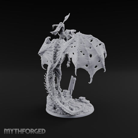 Rotten Wingspan, Perfect Aim Dracolich Undead Dragon — Fly