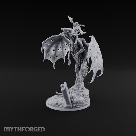 Rotten Wingspan, Perfect Aim Dracolich Undead Dragon — Fly