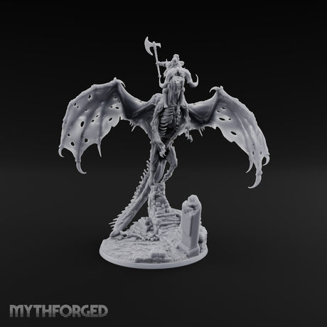 Rotten Wingspan, Perfect Aim Dracolich Undead Dragon — Fly