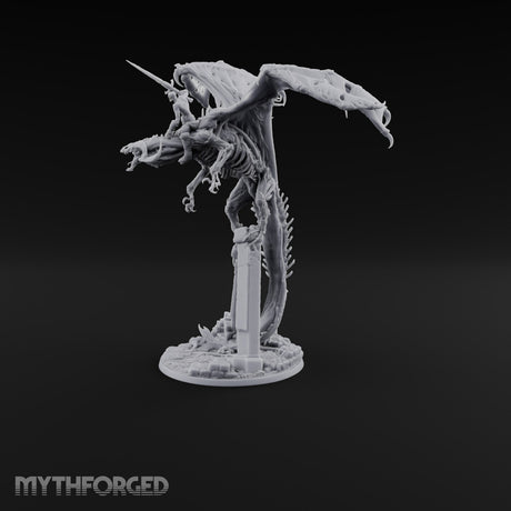 Rotten Wingspan, Perfect Aim Dracolich Undead Dragon — Stand