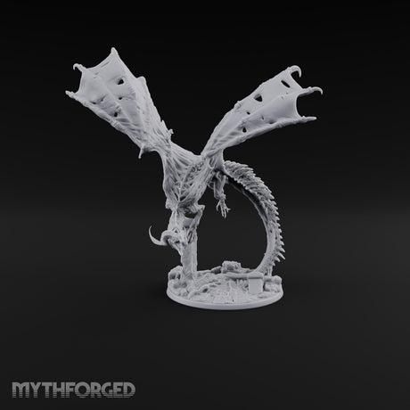 Landed Where It Was Buried Dracolich Undead Dragon — Attack