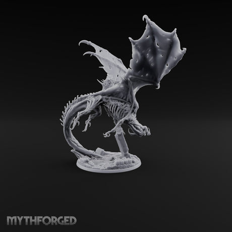 Landed Where It Was Buried Dracolich Undead Dragon — Attack