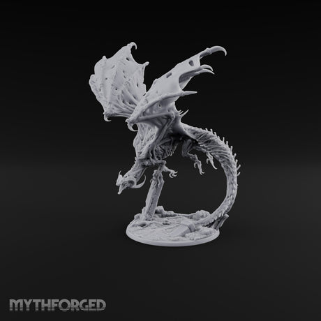 Landed Where It Was Buried Dracolich Undead Dragon — Attack