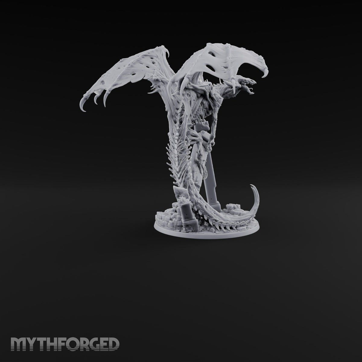 Landed Where It Was Buried Dracolich Undead Dragon — Cry