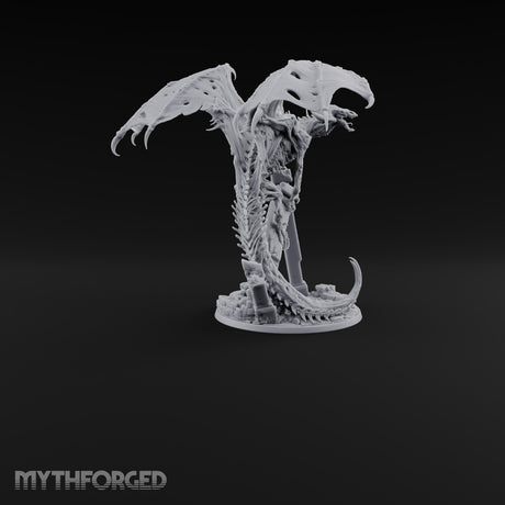 Landed Where It Was Buried Dracolich Undead Dragon — Cry