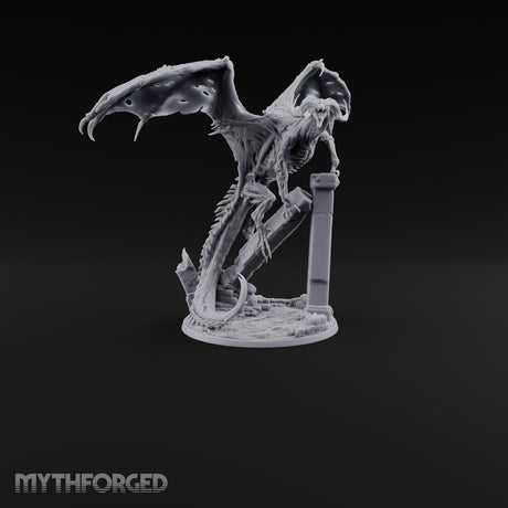 Landed Where It Was Buried Dracolich Undead Dragon — Cry