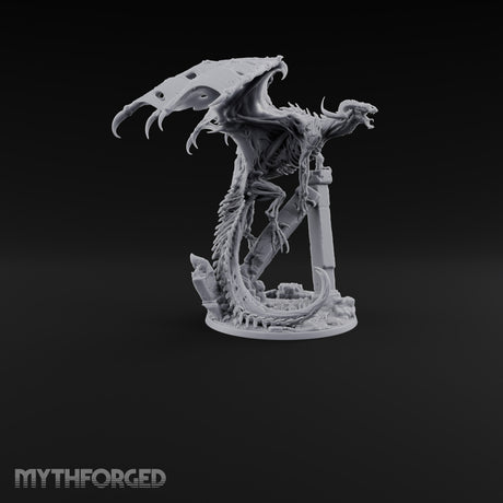 Landed Where It Was Buried Dracolich Undead Dragon — Cry