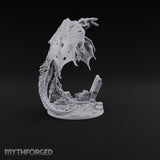 Landed Where It Was Buried Dracolich Undead Dragon — Fly