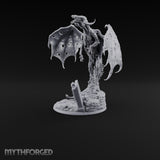 Landed Where It Was Buried Dracolich Undead Dragon — Fly