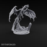 Landed Where It Was Buried Dracolich Undead Dragon — Fly