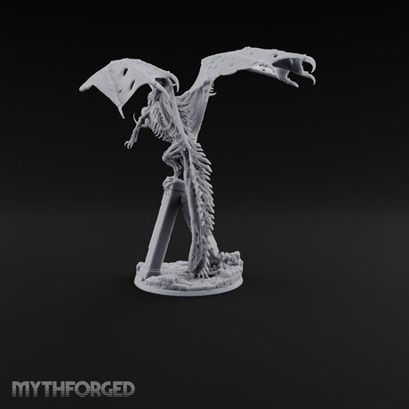 Landed Where It Was Buried Dracolich Undead Dragon — Stand