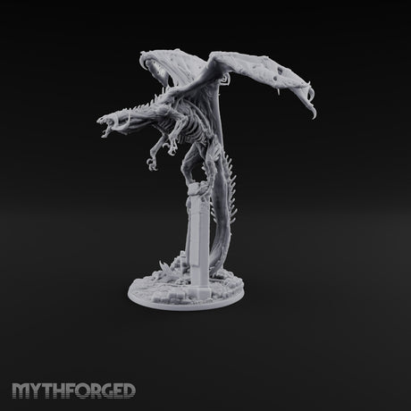 Landed Where It Was Buried Dracolich Undead Dragon — Stand