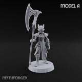 Wings on Every Brow Elf Regal Guards — A · Great Axe + Great Swords + Axe & Shield + Horn + Great Axe
