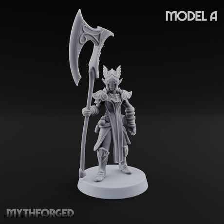 Wings on Every Brow Elf Regal Guards — A · Great Axe + Great Swords + Axe & Shield + Horn + Great Axe