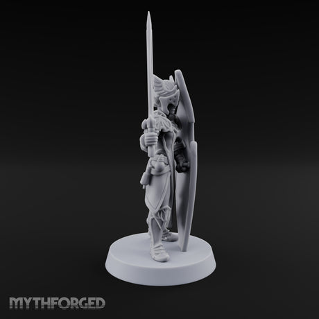 Wings on Every Brow Elf Regal Guards — A · Sword & Shield + Spear & Shield + Sword & Shield + Banner + Great Swords