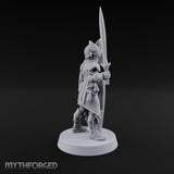 Wings on Every Brow Elf Regal Guard A — Sword & Shield