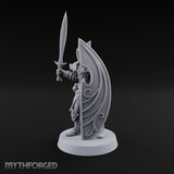 Wings on Every Brow Elf Regal Guard A — Sword & Shield