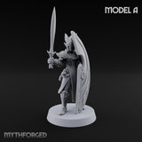 Wings on Every Brow Elf Regal Guards — A · Sword & Shield + Spear & Shield + Sword & Shield + Banner + Great Swords