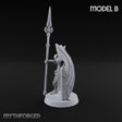Wings on Every Brow Elf Regal Guard B — Spear & Shield