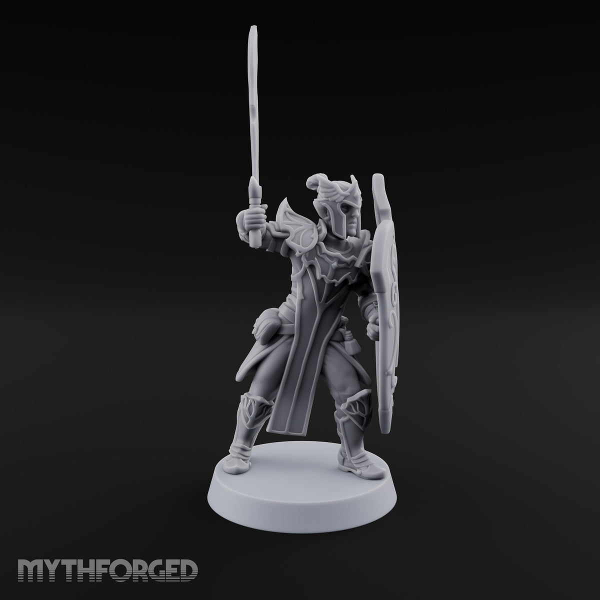 Wings on Every Brow Elf Regal Guard C — Sword & Shield
