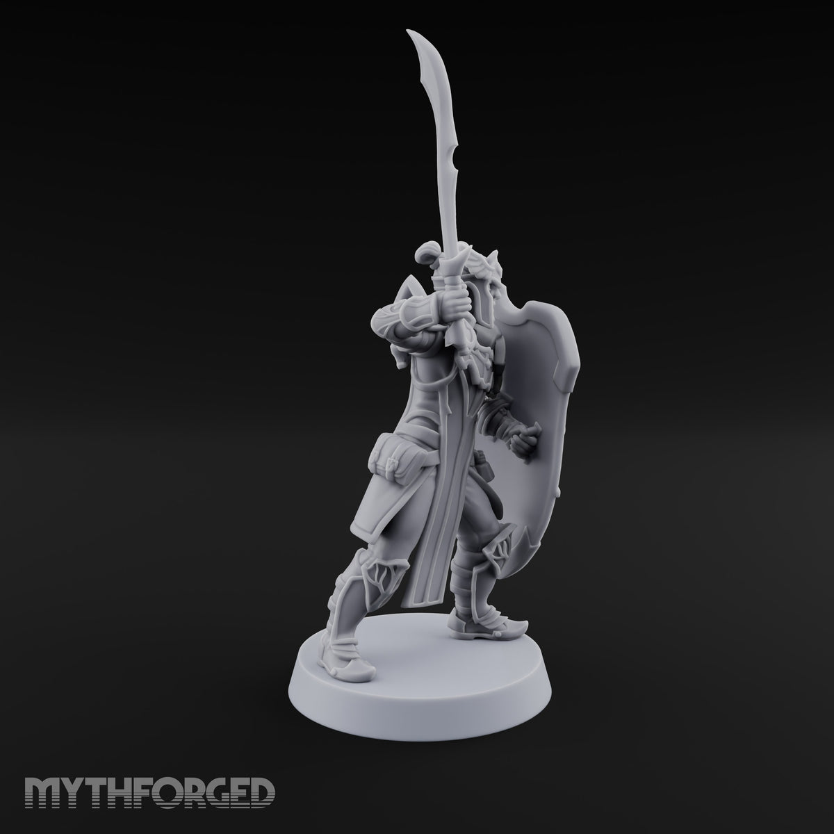 Wings on Every Brow Elf Regal Guard C — Sword & Shield