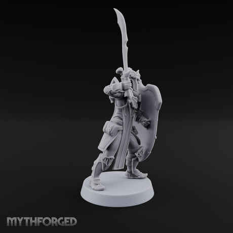 Wings on Every Brow Elf Regal Guard C — Sword & Shield