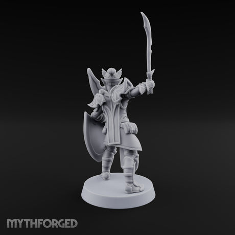 Wings on Every Brow Elf Regal Guard C — Sword & Shield