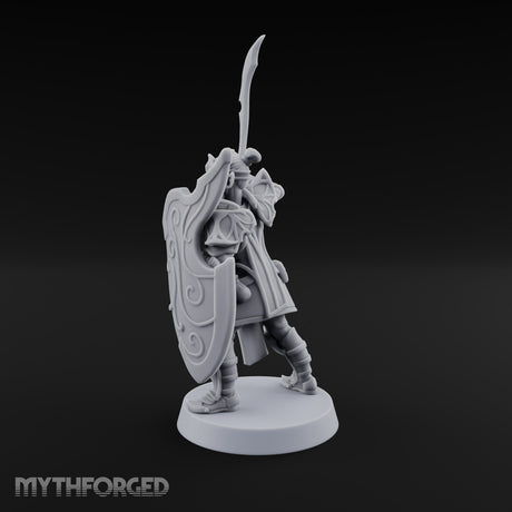 Wings on Every Brow Elf Regal Guard C — Sword & Shield
