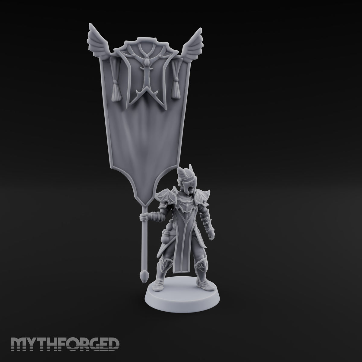 Wings on Every Brow Elf Regal Guard D — Banner